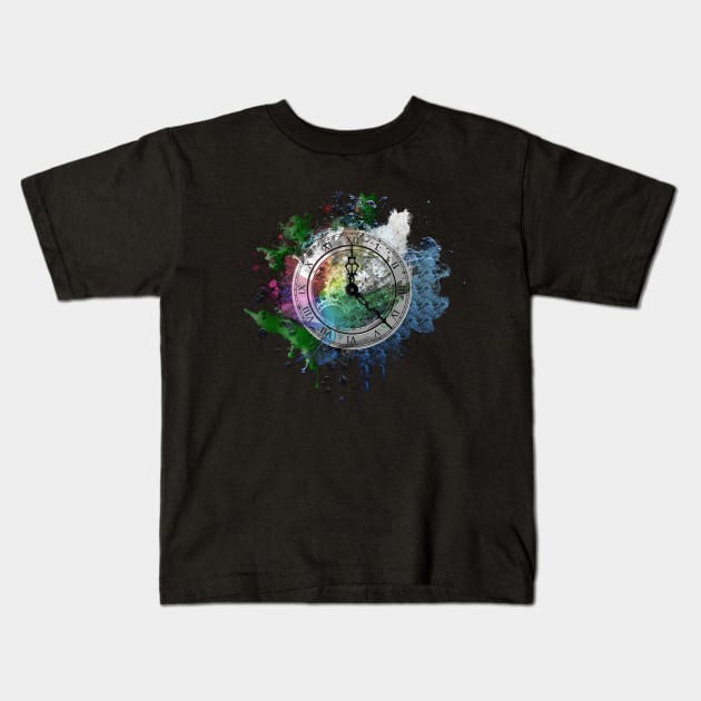 Out of time Kids T-Shirt by Sinmara